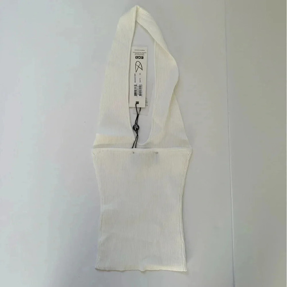 MINKPINK MAITLAND KNIT TOP‎ White XS - Picture 6 of 7